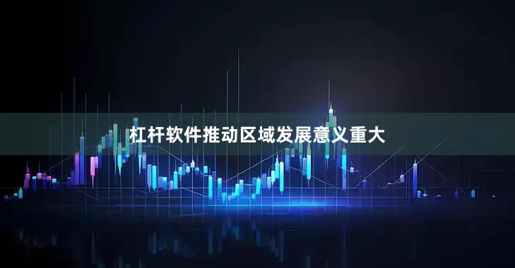 杠杆软件推动区域发展意义重大