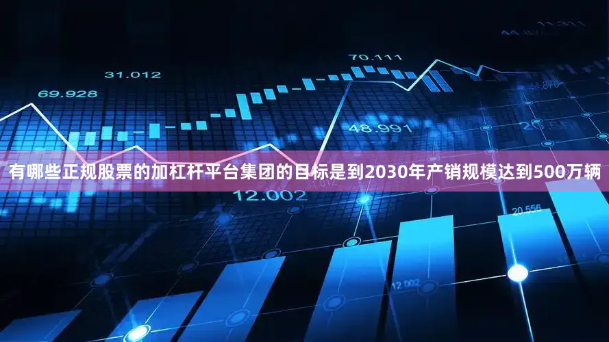 有哪些正规股票的加杠杆平台集团的目标是到2030年产销规模达到500万辆