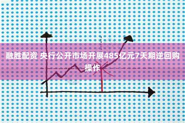 融胜配资 央行公开市场开展485亿元7天期逆回购操作